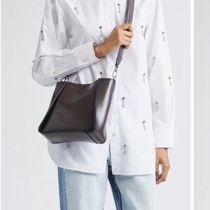 Stella McCartney Chocolate logo Messenger Bag